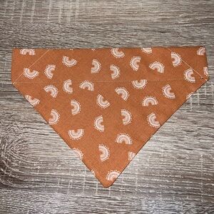 Boho Rainbows over the collar bandana